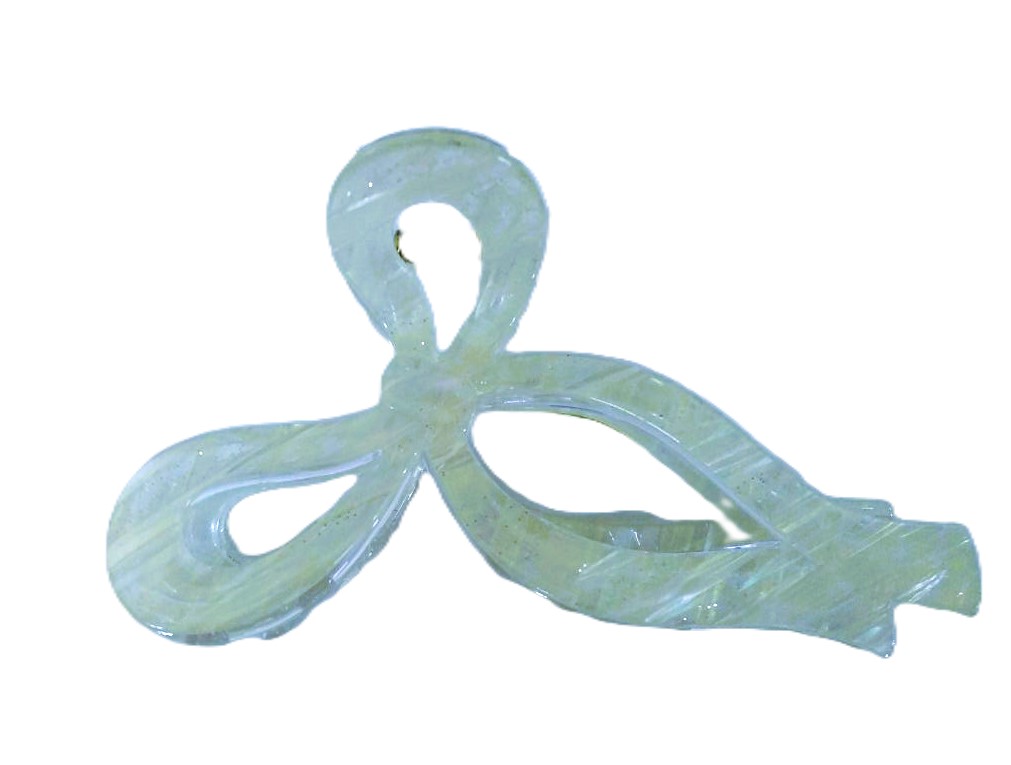 Clear Ribbon & Assorted Back Clip